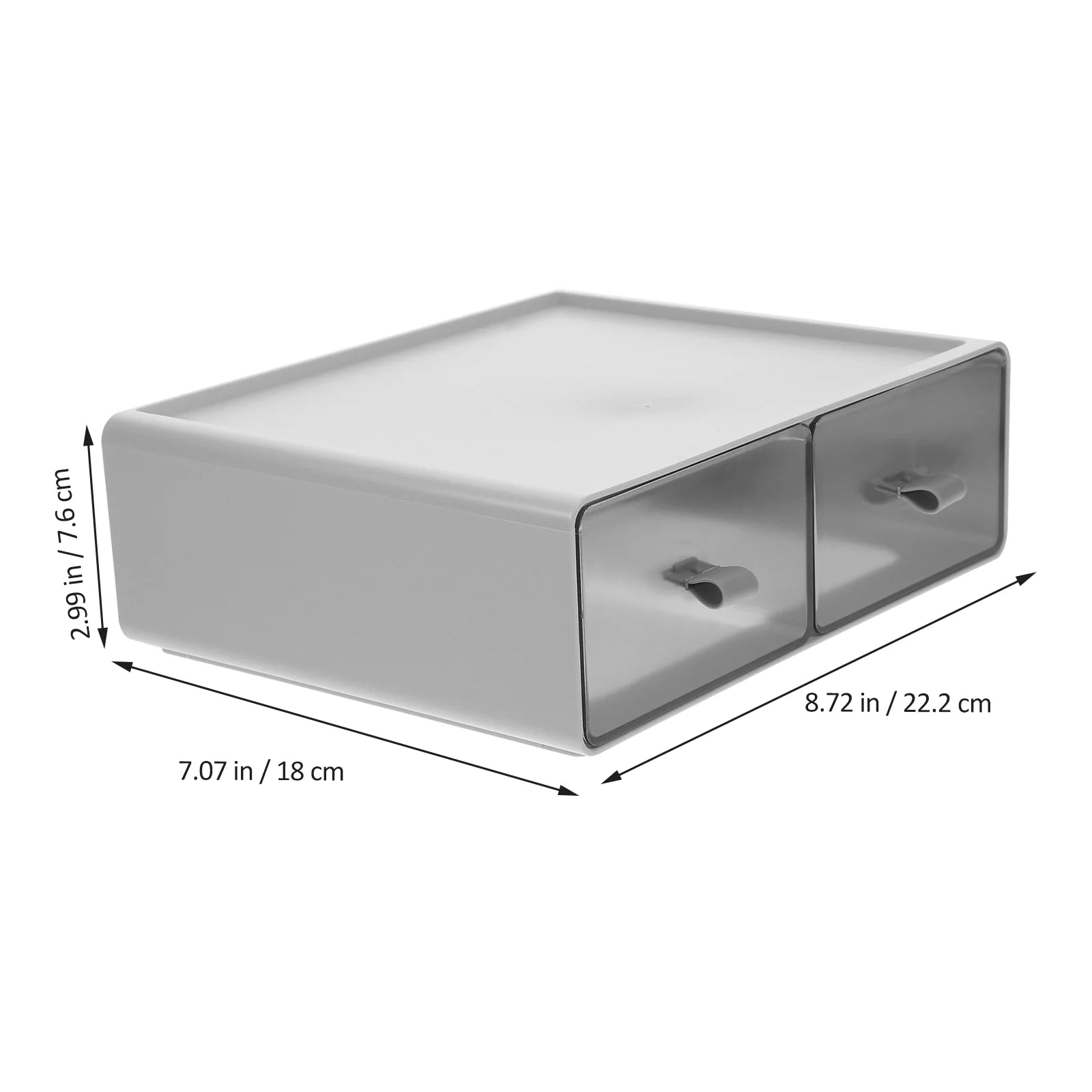 Bins Drawer Storage Box Cosmetics Organizer Office – Practical Home Organization for Easy Daily Organization - Image 2