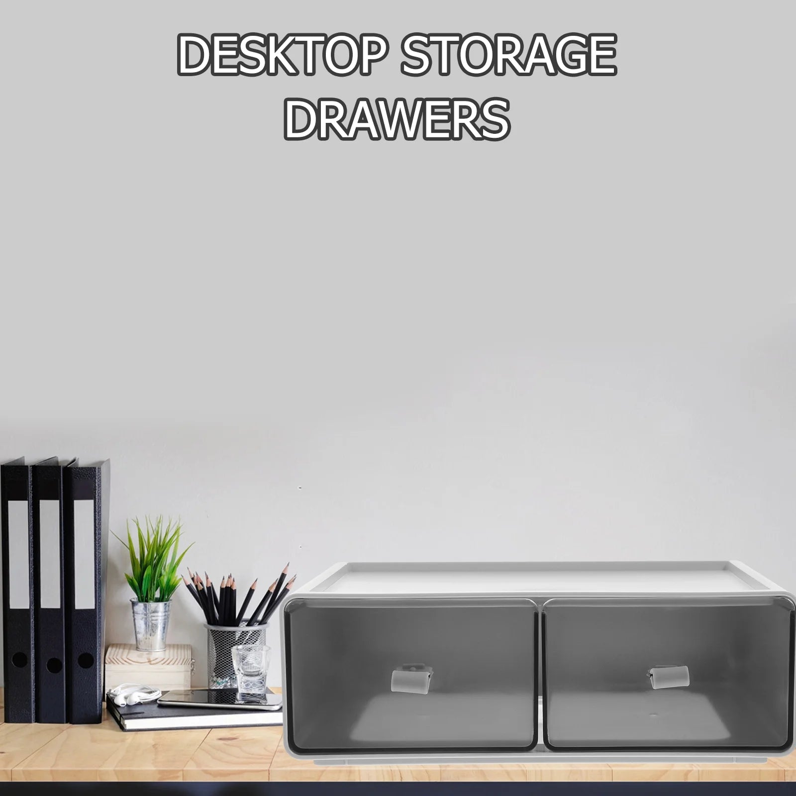 Bins Drawer Storage Box Cosmetics Organizer Office – Practical Home Organization for Easy Daily Organization - Image 5